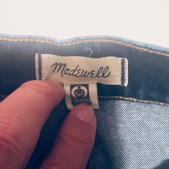 EUC Madewell The Emmett Wide-Leg Jean Welt Pocket Edition Size 25 MSRP $138 (E2) - Picture 12 of 13